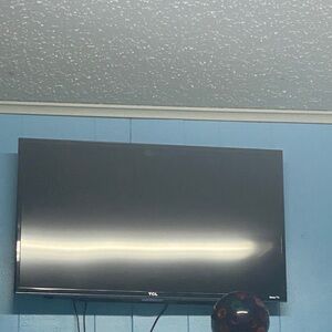 TCL Black Wall-Mounted TV